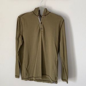 Eddie Bauer 1/4 Button Hoodie